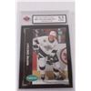 Image 2 : Wayne Gretzky Parkhurst 1991-92 1000 Point Club Graded Hockey Card
