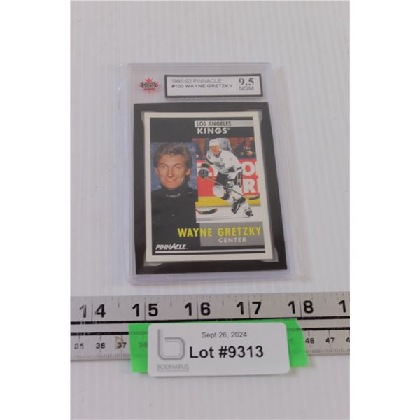 Wanye Gretzky Pinnacle 1991-92 Graded Hockey Card