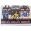 Image 2 : NHL Hockey All-Star Game 2024 One Sheet Hockey Cards: McDavid, Bedard, Matthews