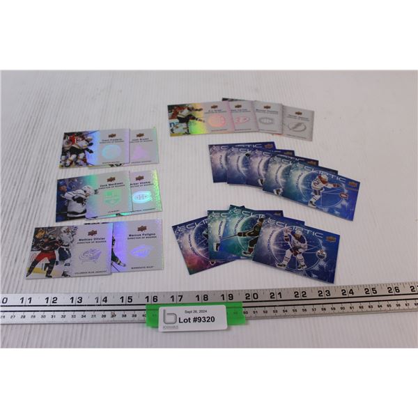 (19) 2023-24 Upper Deck Chrome Ecliptic & Director of Boards Special Inserts Hockey Cards