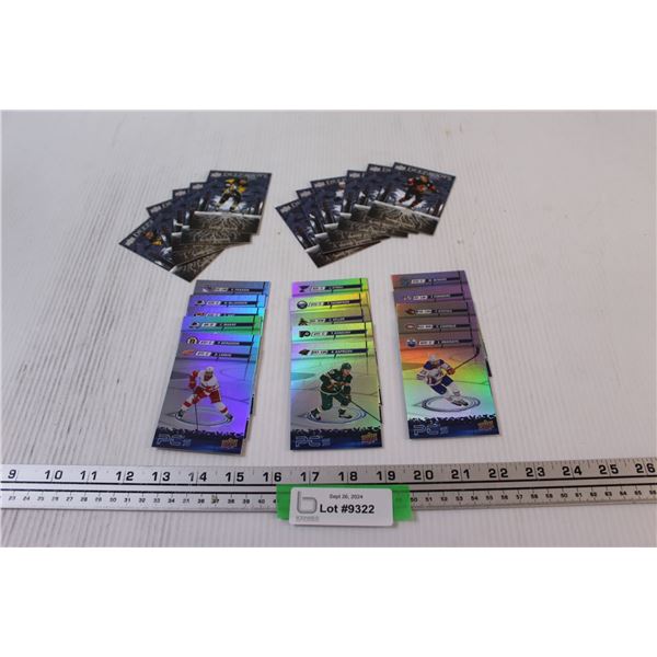 (27) 2023-24 Upper Deck PC's Chrome & Deep Roots Special Inserts Hockey Cards