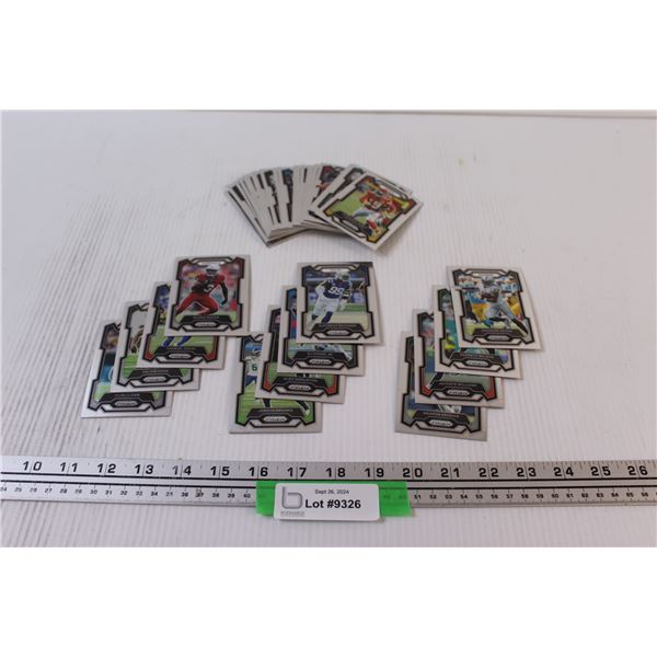 (37) NFL 2023 Panini Chrome PRIZIM Football Bards