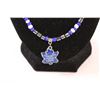Image 2 : Toronto Maple Leafs Hematite Stone Necklace (New)