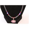 Image 2 : Montreal Canadians Hematite Stone Necklace (new)