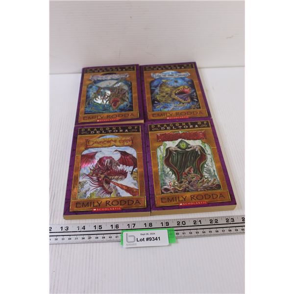 (4) Dragons of Deltora Book Set - By Emily Rodda - Children's Books