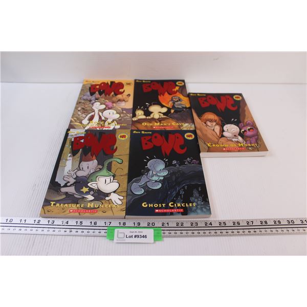(4) Bone Graphic Novel Books #5-9