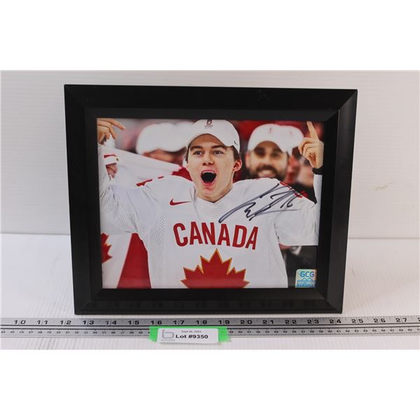 Connor Bedard Autographed Frame Photo w/ Certificate - 12" x 10.5"