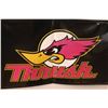 Image 2 : Thrush Muffler Vinyl Sign - 36" x 18"