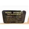 Image 1 : * Vintage King Street Residence Sign - 36" x 24"