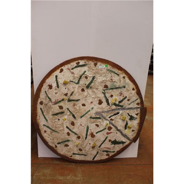 * Four Foot All Dressed Pizza Art - By Paul Sisteski (On OSB)