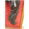 Image 5 : * African Art "Woman Playing Horn" in Wood Frame - 59" x 22"