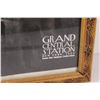 Image 2 : * Grand Central Station Picture in Wooden Frame - Original Photo Taken in 1936, Reproduced in 1992 -