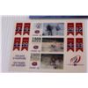 Image 2 : (3) Canadian Stamp Hockey Collections - (2) Holographic