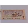 Image 4 : (2) Canadian Two Dollar Bills - 1986 & 1974