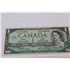Image 3 : (2) Canadian One Dollar Bills - 1967 & 1954