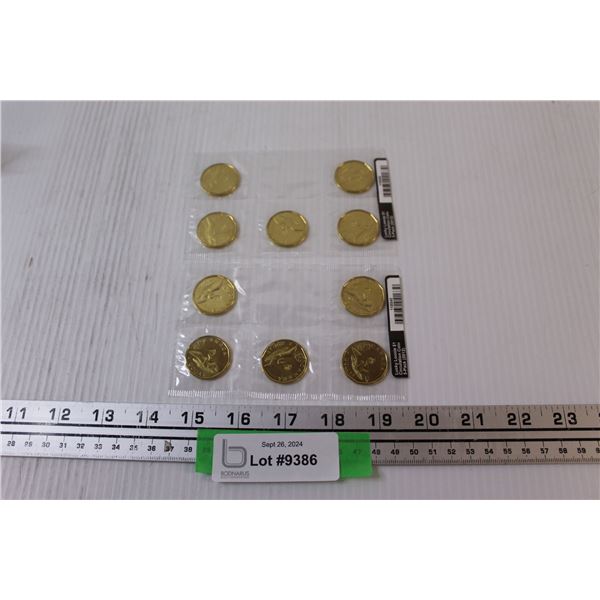 (2) Lucky Loonies Canadian Coin Collection - 2012