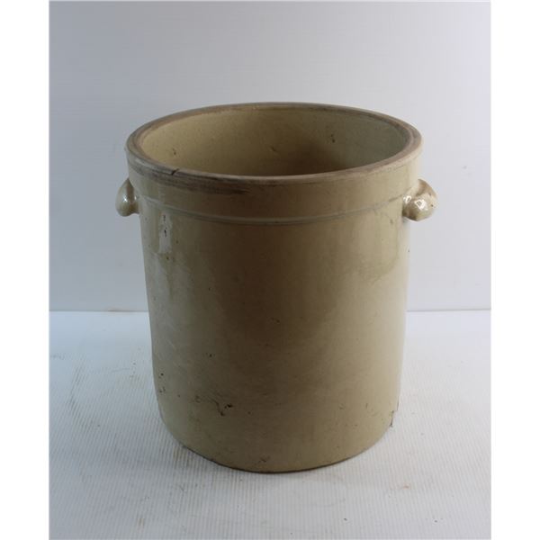 *Vintage Stoneware Pickling Crock 13'' x 14''