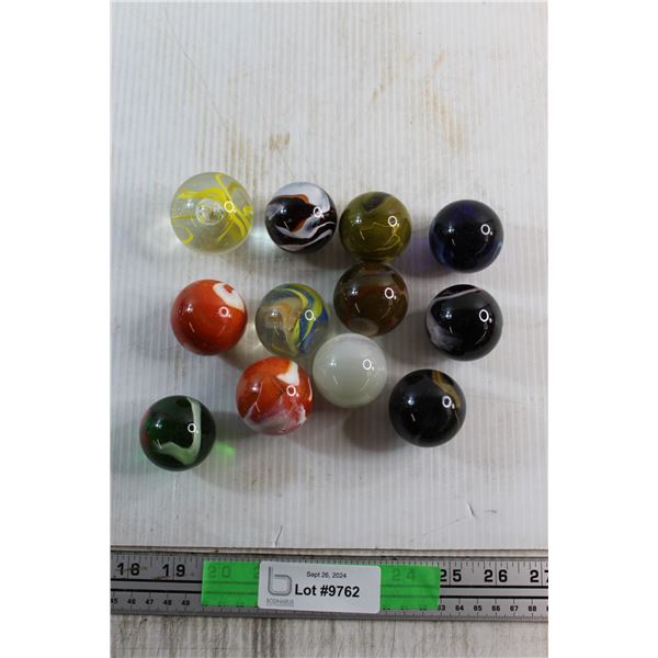 (12) Shooter Marbles