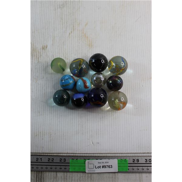 (12) Shooter Marbles