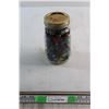 Image 5 : Glass Jar with Marbles