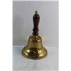 Image 2 : Brass Bell with Wooden Handle