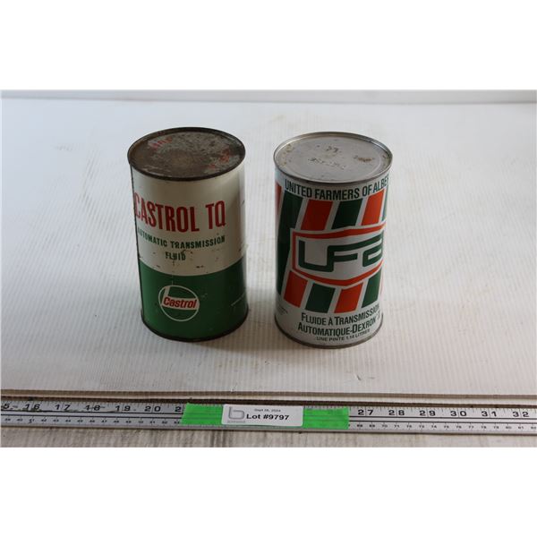 (2) Automatic Transmission Fluids - Castrol TQ and United Farmers of Alberta(UFA), Sealed
