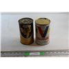 Image 1 : Co-Op HD7 Motor Oil - Sealed and Valvoline Motor Oil Tin
