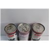 Image 4 : (2) Castrol 50:1 Mix Snowmobile Racing Oil Cans and LeMans Super Snowmobile Oil Can