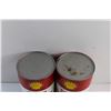 Image 2 : (2) Shell Rotella S Motor Oil Cans - Sealed