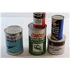 Image 2 : (4) Assorted Automotive Fluids - Motor Oil, MolySlip, Transmission Fluid and Mobil Jet Oil Tin