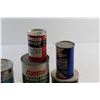 Image 3 : (4) Assorted Automotive Fluids - Motor Oil, MolySlip, Transmission Fluid and Mobil Jet Oil Tin