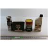 Image 5 : (3) Automotive Liquids - Motor Oil, Engine Restoring Liquid & Aeroshell W100 Oil and Castrol Tin
