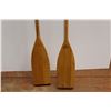 Image 2 : * (2) Wooden Gray Owl Paddle Company Boat Paddles