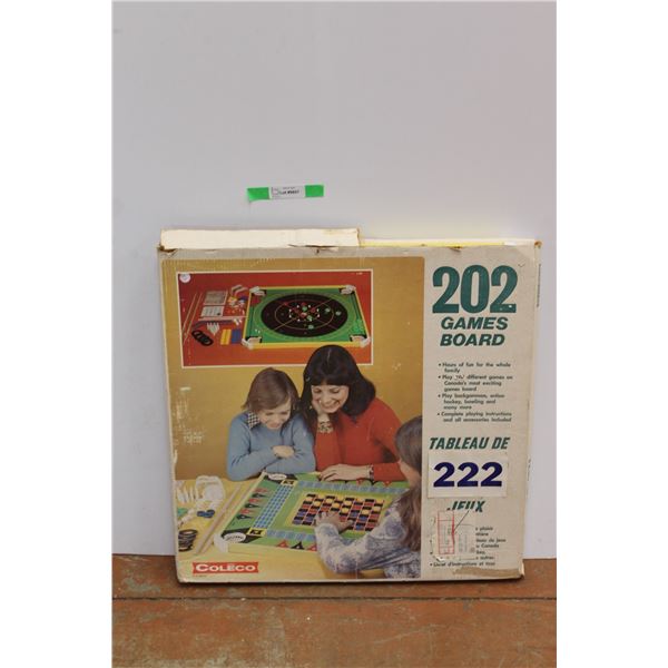 *Coleco 202 Games Board - As Is