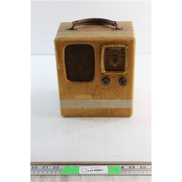 Detrola Vintage Radio Receiver - Untested