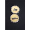 Image 5 : ^Set of (8) Bradford Authenticated - Legendary Shipwreck 24K Gold Plated Crown Collection w/ Case