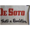 Image 2 : DeSoto 1951 Poster - as is - 49" x 18.5" - Some Wear
