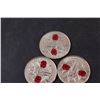 Image 3 : (25) Canadian 25 Cent Coins - 2010 (Poppy Edition)