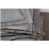 Image 2 : * Lot of Galvanized Ceiling Tiles - Assorted Sizes