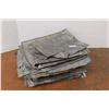 Image 1 : * Lot of Galvanized Ceiling Tiles - Assorted Sizes