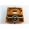 Image 1 : Vintage Land Survey Scope with Wooden Box