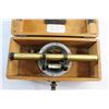 Image 2 : Vintage Land Survey Scope with Wooden Box