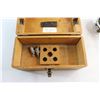 Image 3 : Vintage Land Survey Scope with Wooden Box