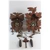 Image 1 : (2) Vintage Wooden Cuckoo Clocks - Made in West Germany