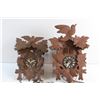 Image 2 : (2) Vintage Wooden Cuckoo Clocks - Made in West Germany