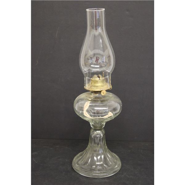Glass Kerosene Lamp 19''