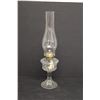 Image 1 : Glass Kerosene Lamp 18'' - Reid's Perfect, Scovill MFG