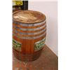 Image 5 : * Buckeye Root Beer Keg w/ Spigot - Top width 21 x 29 Tall