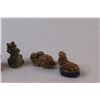 Image 6 : (5) Red Rose Figurines: Humpty Dumpty, Cat 'n' The Fiddle, Squirrel, Seal, Rabbit)