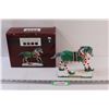 Image 1 : "Bells 'n; Elves" Horse Figurine - Trail of Painted Ponies - in Box - 9" x 6.5"